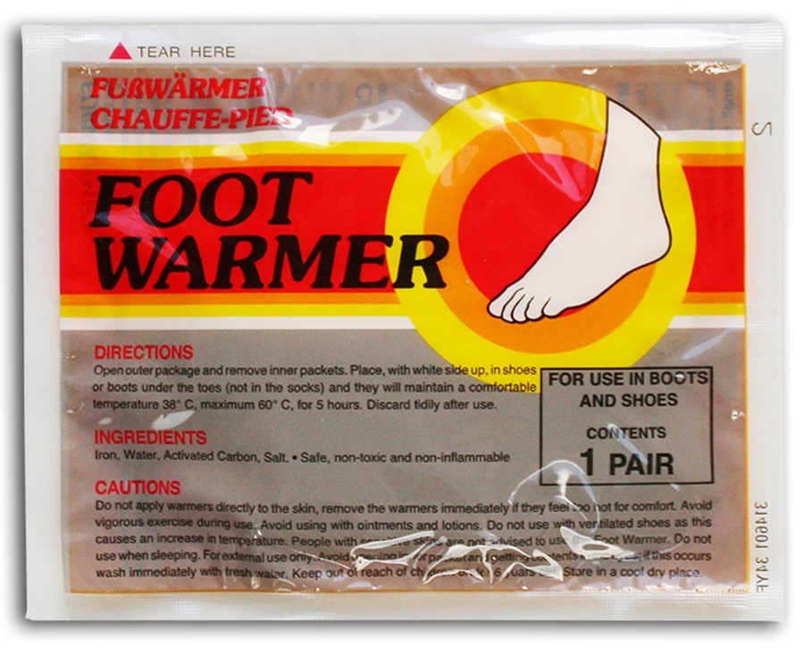 MyCoal Disposable Foot Warmers